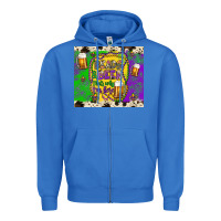 True Royal beads & beer that's why i'm here Zipper Hoodie - Artiststas