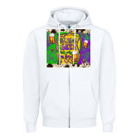 White beads & beer that's why i'm here Zipper Hoodie - Artiststas