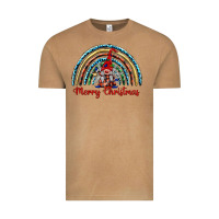 Vintage Camel merry christmas gnomes   rainbow Vintage Tee - BarkalooDesign
