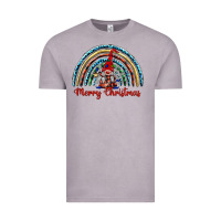 Vintage Zinc merry christmas gnomes   rainbow Vintage Tee - BarkalooDesign
