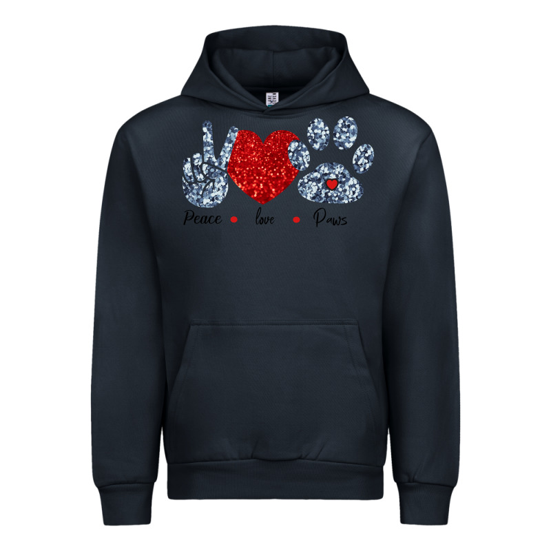 Peace Love Paws Urban Hoodie by Bettercallsaul | Teevron