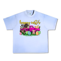 Grape Ice happy easter truck with farm animal Urban Heavy Tee - Neo Western