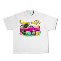 Lunar Rock happy easter truck with farm animal Urban Heavy Tee - Neo Western