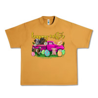 Peanut Butter happy easter truck with farm animal Urban Heavy Tee - Neo Western