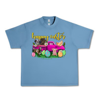 Happy Easter Truck With Farm Animal Urban Heavy Tee | Teevron