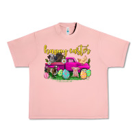 Salmon happy easter truck with farm animal Urban Heavy Tee - Neo Western
