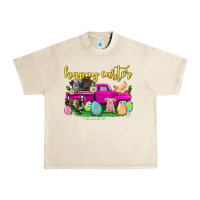 Sandshell happy easter truck with farm animal Urban Heavy Tee - Neo Western