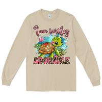 Mushroom i am turtley adorable Long Sleeve Tee - AdoDesignShop