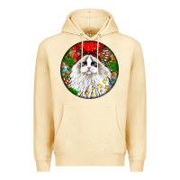 Pina Colada christmas ragdoll  cat Premium Hoodie - LillyAllenDesigns