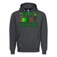 Smoke one lucky teacher Zipper Hoodie - Artiststas