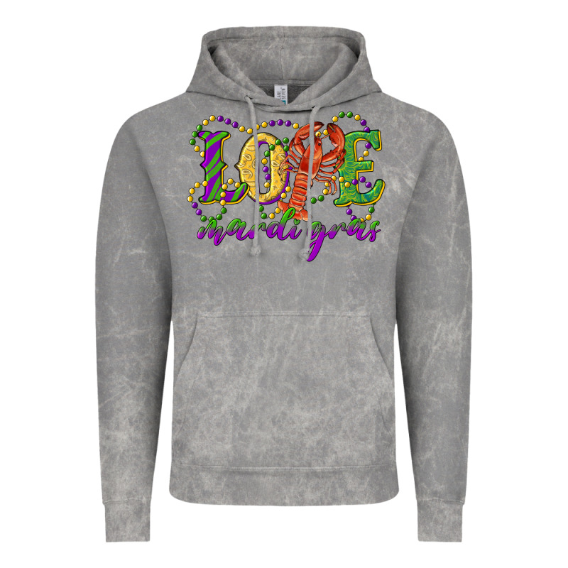 Love With Crawfish Mardi Gras Vintage Hoodie by RanaPortraitStore | Teevron