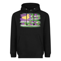 Black mardi gras duck call flag Heavyweight Hoodie - MaliasSmallBusiness