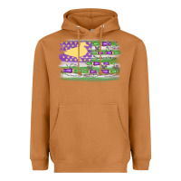 Meerkat mardi gras duck call flag Heavyweight Hoodie - MaliasSmallBusiness