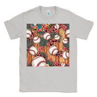 Moon Dust baseball leopard seamless pattern Classic Tee - JahusDesignShop