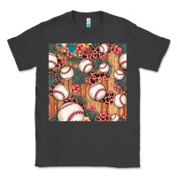 Smoke baseball leopard seamless pattern Classic Tee - JahusDesignShop