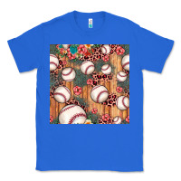True Royal baseball leopard seamless pattern Classic Tee - JahusDesignShop