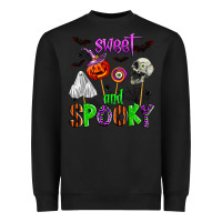 Black sweet and spooky Heavyweight Sweatshirt - Zillion Design Studio
