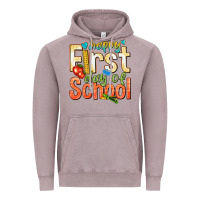 Vintage Zinc happy first day of school Vintage Hoodie - texasbilliewilder