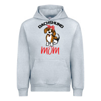 Heather Grey Dachshund Mom Urban Hoodie - Bettercallsaul