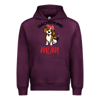 Mauve Wine Dachshund Mom Urban Hoodie - Bettercallsaul