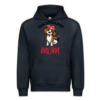 Navy Dachshund Mom Urban Hoodie - Bettercallsaul