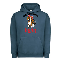 Pigment Midnight Navy Dachshund Mom Urban Hoodie - Bettercallsaul