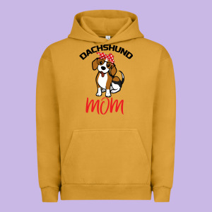 Dachshund Mom Urban Hoodie Designed By Bettercallsaul