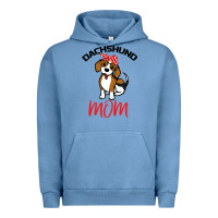 Pigment Pebble Blue Dachshund Mom Urban Hoodie - Bettercallsaul