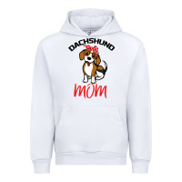 White Dachshund Mom Urban Hoodie - Bettercallsaul