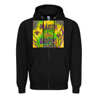 Black mardi gras queen Zipper Hoodie - Artiststas