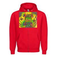 Red mardi gras queen Zipper Hoodie - Artiststas