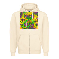 Sandshell mardi gras queen Zipper Hoodie - Artiststas