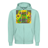 Seafoam mardi gras queen Zipper Hoodie - Artiststas