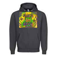 Smoke mardi gras queen Zipper Hoodie - Artiststas