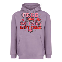 Free Hugs Just Kidding Don't Touch Me Heavyweight Hoodie | Teevron