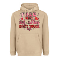 Mushroom free hugs just kidding don't touch me Heavyweight Hoodie - MaliasSmallBusiness