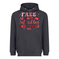 Smoke free hugs just kidding don't touch me Heavyweight Hoodie - MaliasSmallBusiness