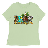 Matcha pray more worry less with church Ladies Tee - AdoDesignShop