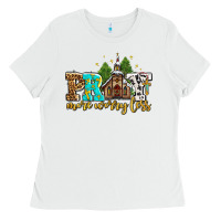 White pray more worry less with church Ladies Tee - AdoDesignShop