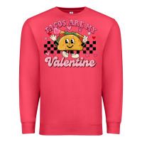 Cardinal tacos are my valentine Premium Sweatshirt - MaliasSmallBusiness