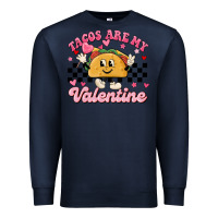 Navy tacos are my valentine Premium Sweatshirt - MaliasSmallBusiness