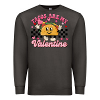 Smoke tacos are my valentine Premium Sweatshirt - MaliasSmallBusiness