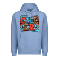 Colony Blue Cheer Baseball stitchs Premium Hoodie - LillyAllenDesigns
