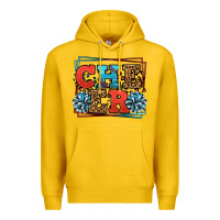 Lemon Cheer Baseball stitchs Premium Hoodie - LillyAllenDesigns