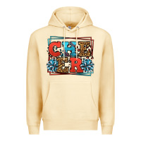 Pina Colada Cheer Baseball stitchs Premium Hoodie - LillyAllenDesigns