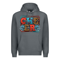 Rock Cheer Baseball stitchs Premium Hoodie - LillyAllenDesigns