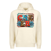 Sandshell Cheer Baseball stitchs Premium Hoodie - LillyAllenDesigns