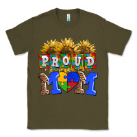 Army Green proud mom Classic Tee - AdoDesignShop