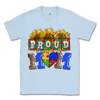 Dusty Blue proud mom Classic Tee - AdoDesignShop