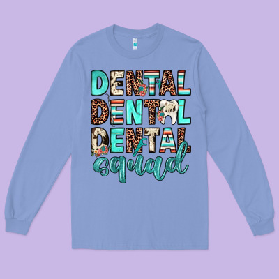 Dental Squad Long Sleeve Tee Designed By Jahusdesignshop
